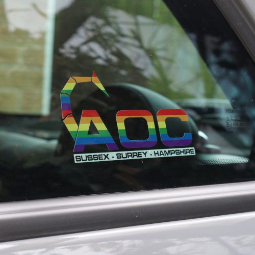 AOCSSH Rainbow Internal Decal