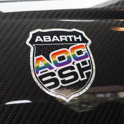 AOCSSH Rainbow Shield Sticker
